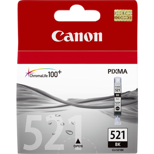 Canon CLI-521BK Black Ink Cartridge Canon CLI-521BK Black Ink Cartridge